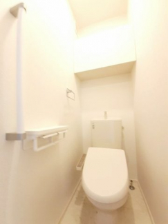 トイレもきれいです