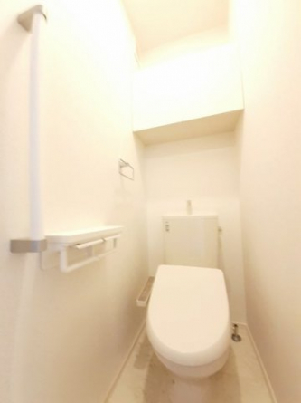 トイレもきれいです