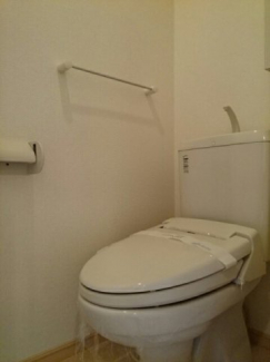 清潔感のあるトイレです