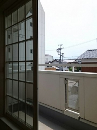 バルコニー付きです