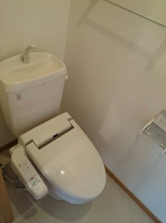 トイレもきれいです