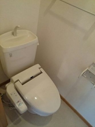 トイレもきれいです