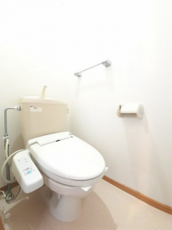 コンパクトで使いやすいトイレです