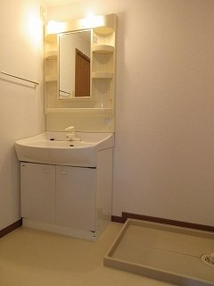 広い洗面スペース