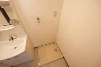 忙しい朝には欠かせない洗面所です