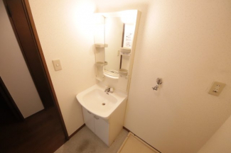 忙しい朝には欠かせない洗面所です