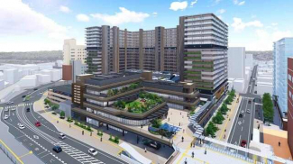 三田駅前Ｃブロック地区再開発ビルの画像