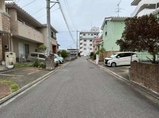 東道路を北向きに撮影