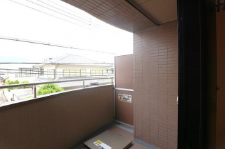 広々としたバルコニーです