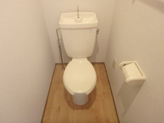 トイレもきれいです