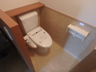 シンプルで使いやすいトイレです