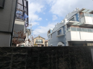 バルコニーからの景色です