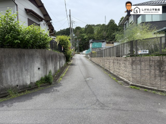 前面道路です。