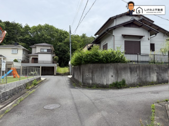 前面道路です。