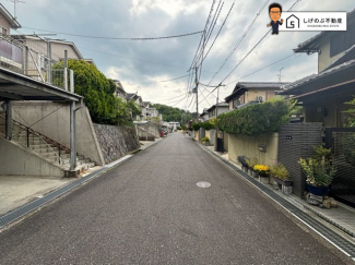 前面道路です。