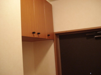 下駄箱上