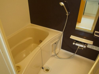 コンパクトで使いやすいお風呂です