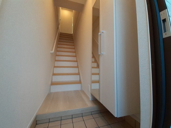 きれいな玄関です