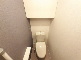 ゆったりとした空間のトイレです