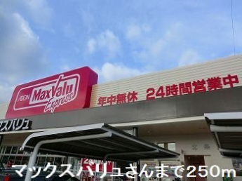 マックスバリュさんまで250m