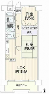松山市高岡町の中古マンションの画像
