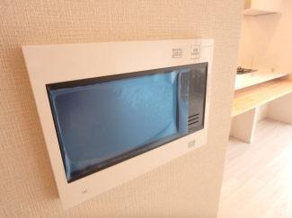 来客者の確認ができるモニターホン