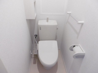 清潔感のあるトイレです