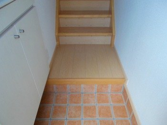 きれいな玄関です