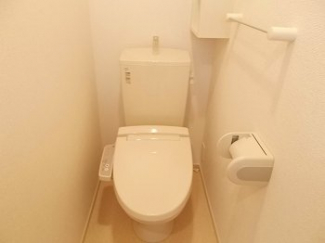 トイレもきれいです