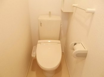 トイレもきれいです