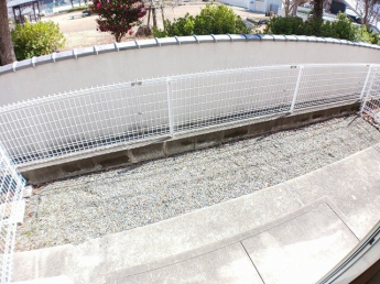 簡単な家庭菜園も楽しめるお庭です
