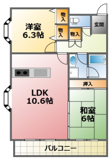 【間取り】