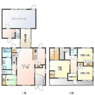 江口町中古住宅の画像