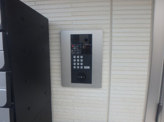 オートロックつきです