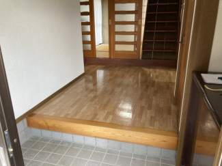 勝手口です