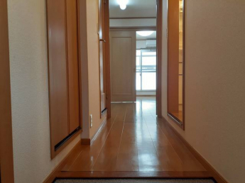 きれいな玄関です