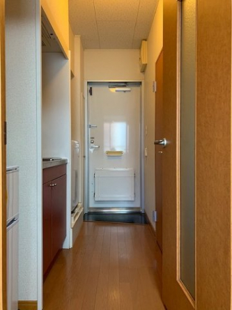 シンプルで使いやすい玄関です