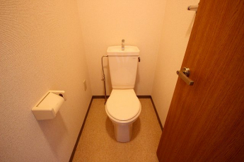 清潔感のあるトイレです