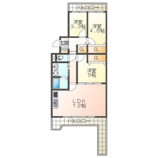 【間取り】