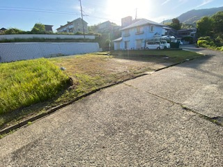 前面道路側から