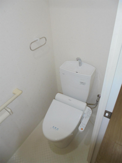 トイレもきれいです