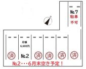 大津市唐崎１丁目の駐車場の画像