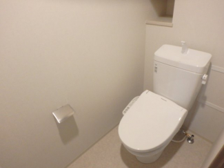 トイレもきれいです