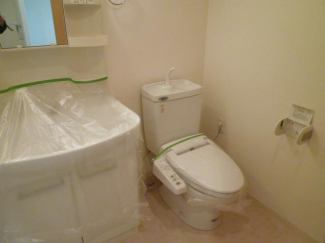 シンプルで使いやすいトイレです
