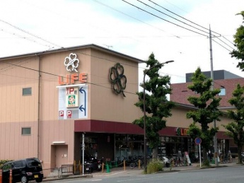 ライフ北白川店まで691m