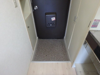きれいな玄関です