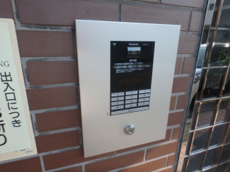 モニタ付きオートロック