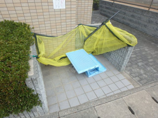 ゴミステーションです