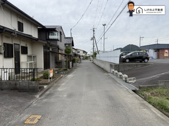 前面道路です。