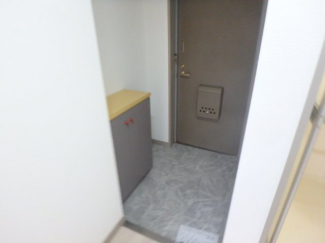 シンプルで使いやすい玄関です